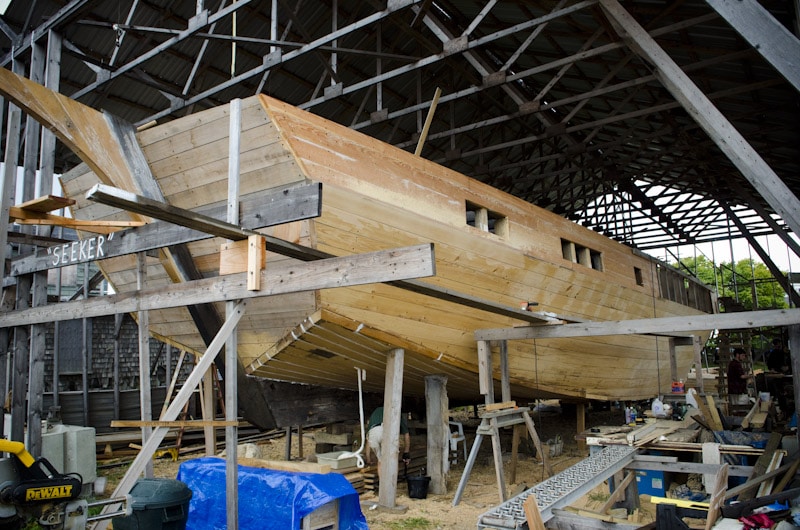 Wooden Boat Builder on Martha's Vineyard Island | Wood and Shop