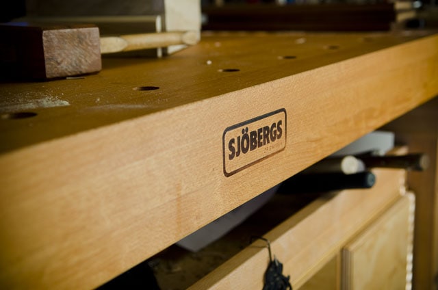 This Wooden Workbench Is A Sjoabergs Workbench 