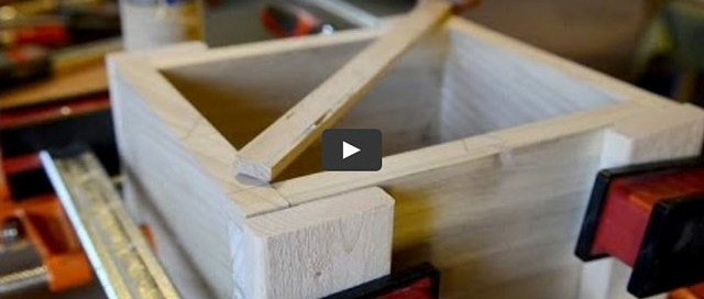 Gluing Clamping Dovetail Box