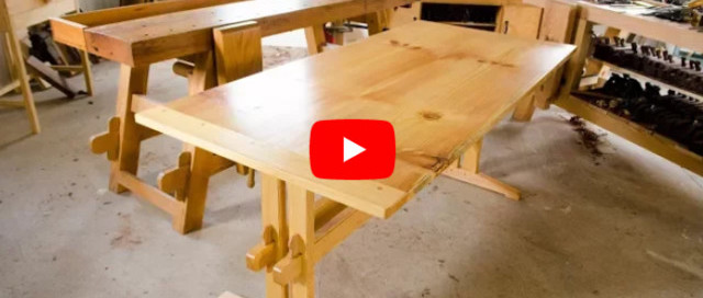 Collapsible Trestle Table Video Player