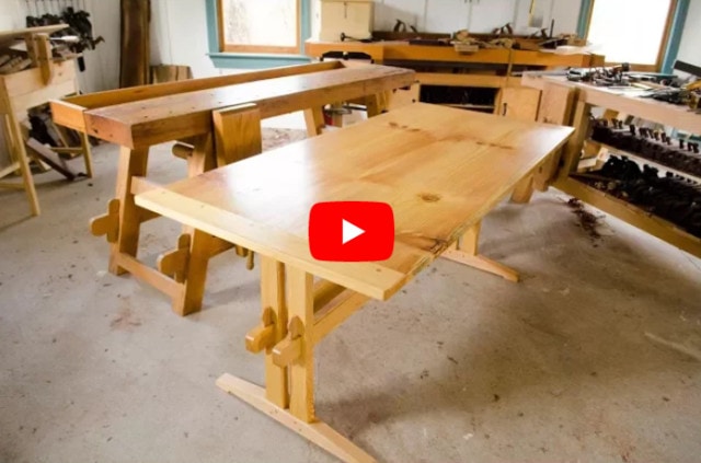 Collapsible Trestle Table Video Player