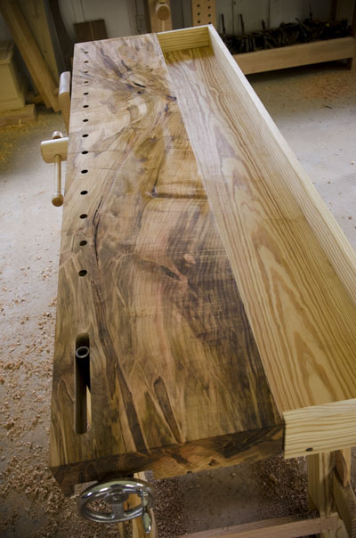 Ambrosia Maple Or Spalted Maple Moravian Workbench Top