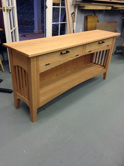 Arts &Amp; Crafts Table Built By James Huggett 