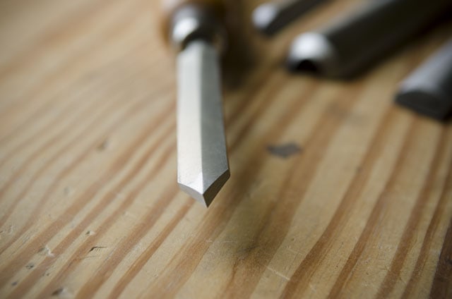 A Diamond Parting Tool Is A Wood Turning Chisel In The Woodturning Tools Category