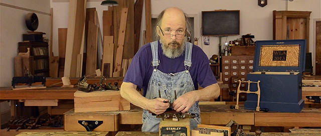 Bill Anderson Rehabbing A Stanley 45 Combination Plane At Roy Underhill'S Woodwright'S School