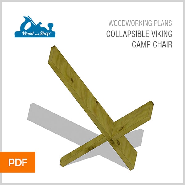 Collapsible Viking Camp Chair Pdf Woodworking Plans