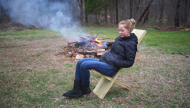 Making a Collapsible Viking Camp Chair, How to make Collapsible Viking Camp Chair