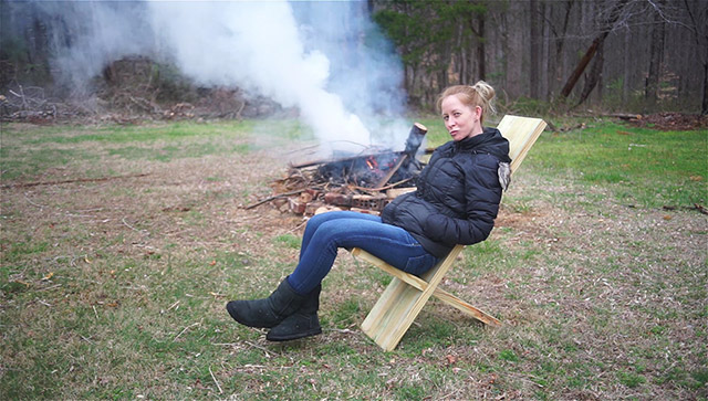Making A Collapsible Viking Camp Chair, How To Make Collapsible Viking Camp Chair