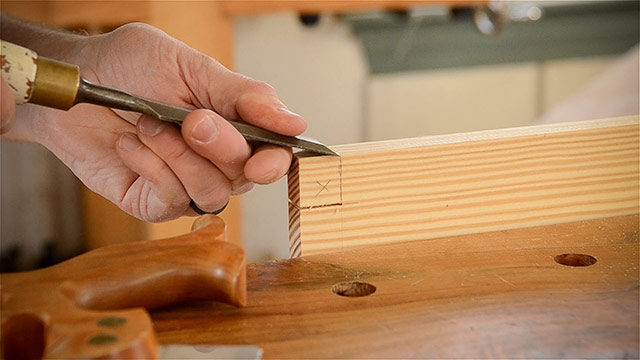 Making Hand Cut Dovetails With A Wood Chisel And Dovetail Saw