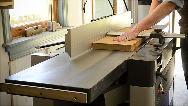 Squaring A Board With A Felder Ad-941 Thickness Planer