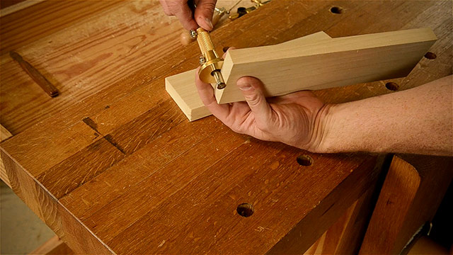 Cutting Dovetails By Hand With Woodworking Hand Tools Like This Marking Gauge