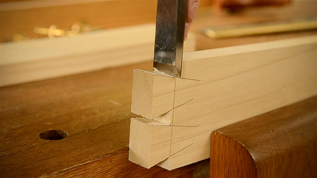 Cutting Dovetails By Hand With A Wood Chisel And Other Woodworking Hand Tools