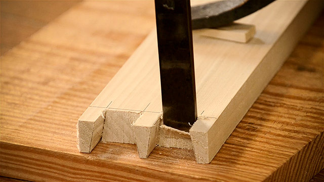 Cutting Dovetails By Hand With A Wood Chisel And Other Woodworking Hand Tools