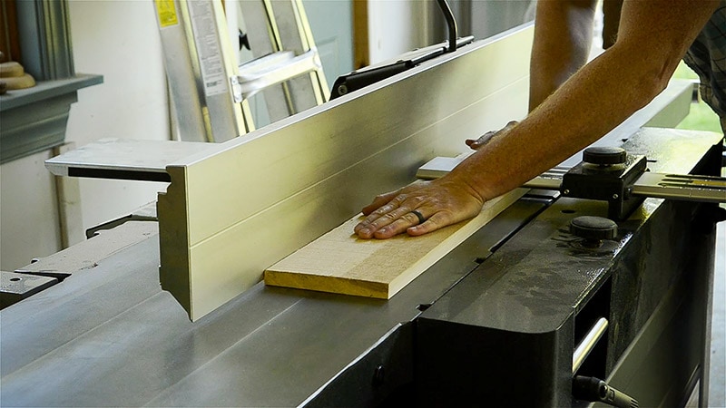 How To Square Boards For Woodworking With A Jointer