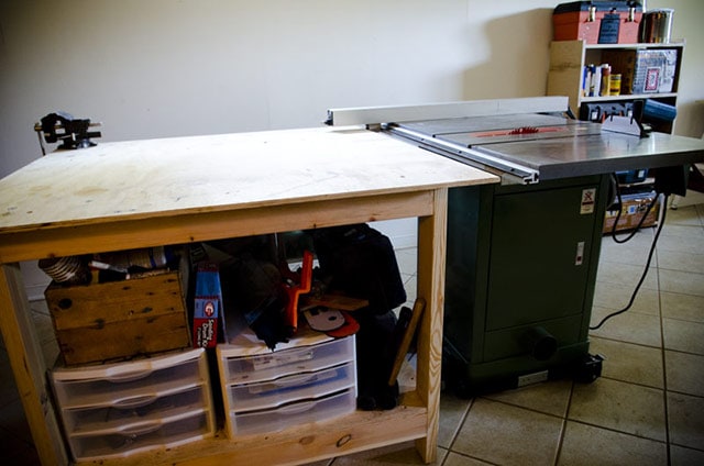 Diy Outfeed Table For A Table Saw