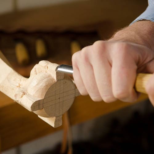 Woodworking Class: 18th Century Wood Carving for Beginners with Kaare  Loftheim – Wood and Shop
