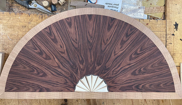 Wood Veneering Table Top Made By Dave Heller