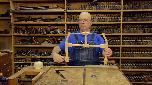Adding Tension To A Howarth Bow Saw