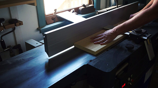 Square A Board With A Felder Planer Jointer